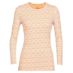 Icebreaker 250 VERTEX LS CREWE ALPINE GEO Damen - Funktionsshirt