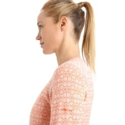 Icebreaker 250 VERTEX LS CREWE ALPINE GEO Damen - Funktionsshirt -CasualPro Verkäufe 5637954464 e 250 vertex ls crewe alpine geo icebreaker 24