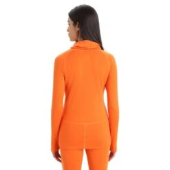 Icebreaker W MERINO LS ROLL NECK Damen - Funktionsshirt -CasualPro Verkäufe 5637954526 d merino ls roll neck icebreaker 24