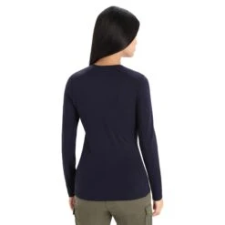 Icebreaker 200 OASIS LS CREWE SKI STRIPES Damen - Funktionsshirt -CasualPro Verkäufe 5637957288 c 200 oasis ls crewe ski stripes icebreaker 24