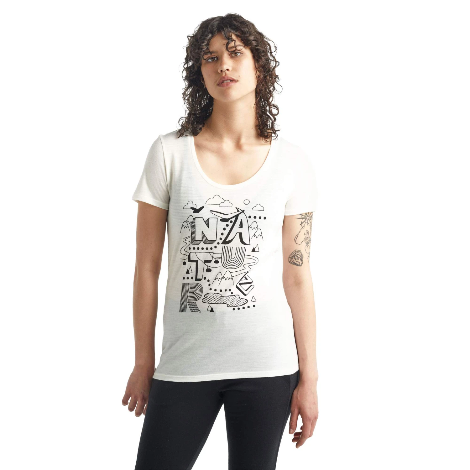 Icebreaker W TECH LITE SS SCOOP NATURE Damen - T-Shirt 2 Icebreaker W TECH LITE SS SCOOP NATURE Damen - T-Shirt – Bild 2